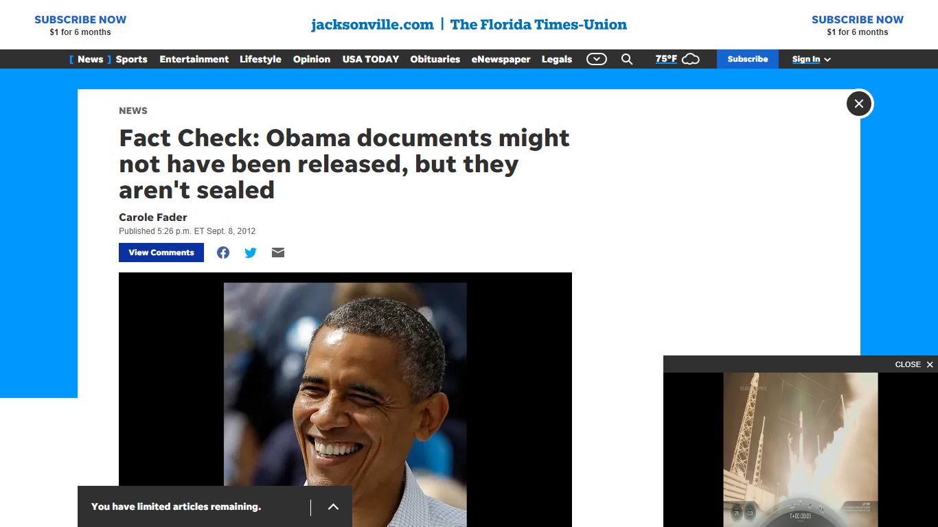 Fact Check: Obama documents might not have been released, but they aren ...